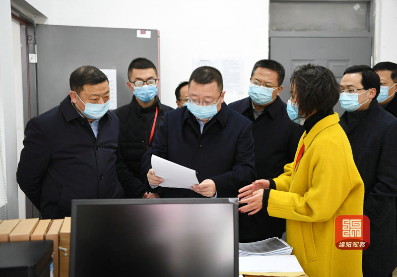 2021年1月7日，元方調(diào)研新冠肺炎疫情防控工作2  張莉 攝.jpg