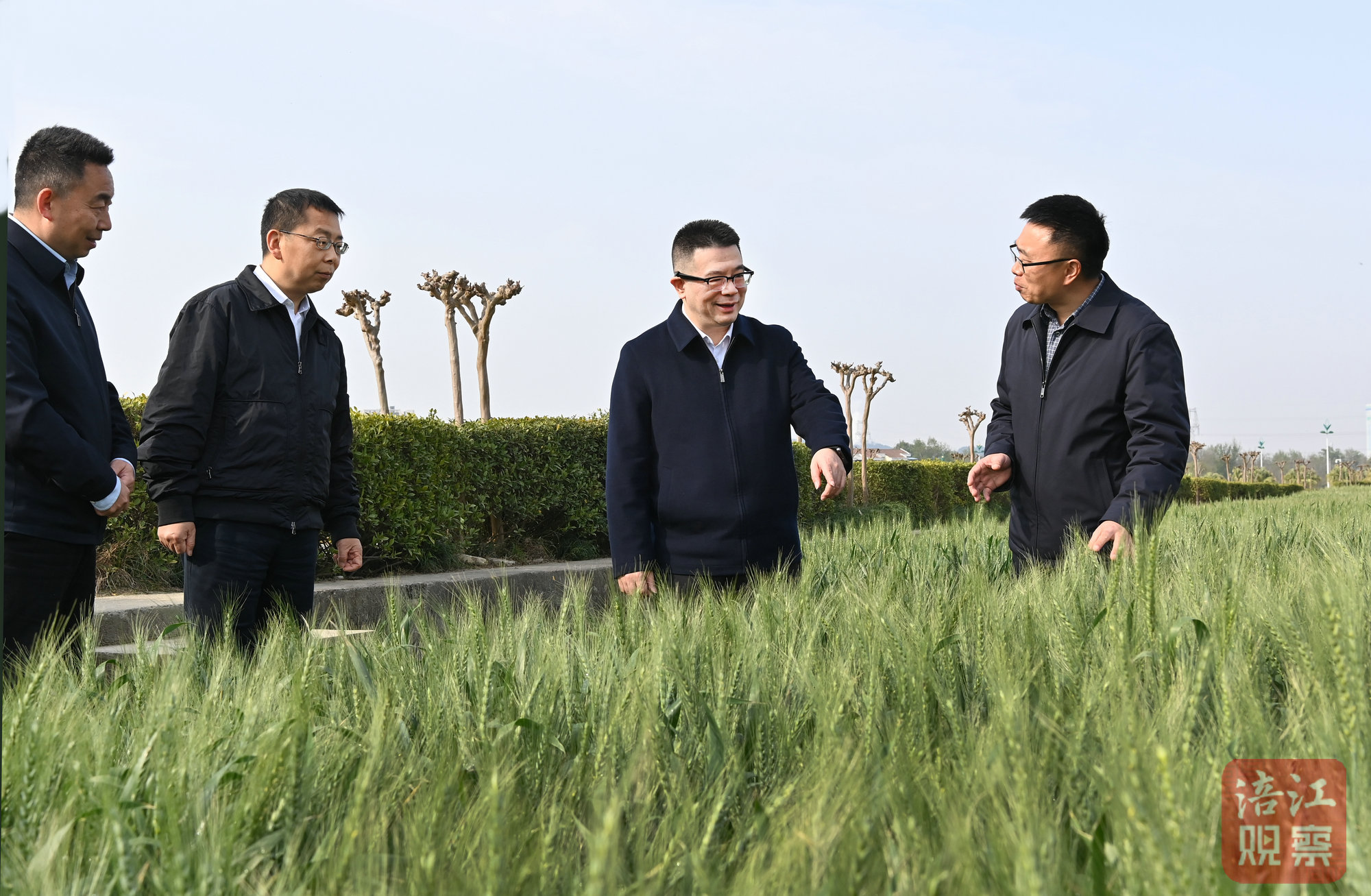 2025年4月3日，李云在農(nóng)科院調(diào)研農(nóng)業(yè)農(nóng)村工作2   張莉 攝.jpg